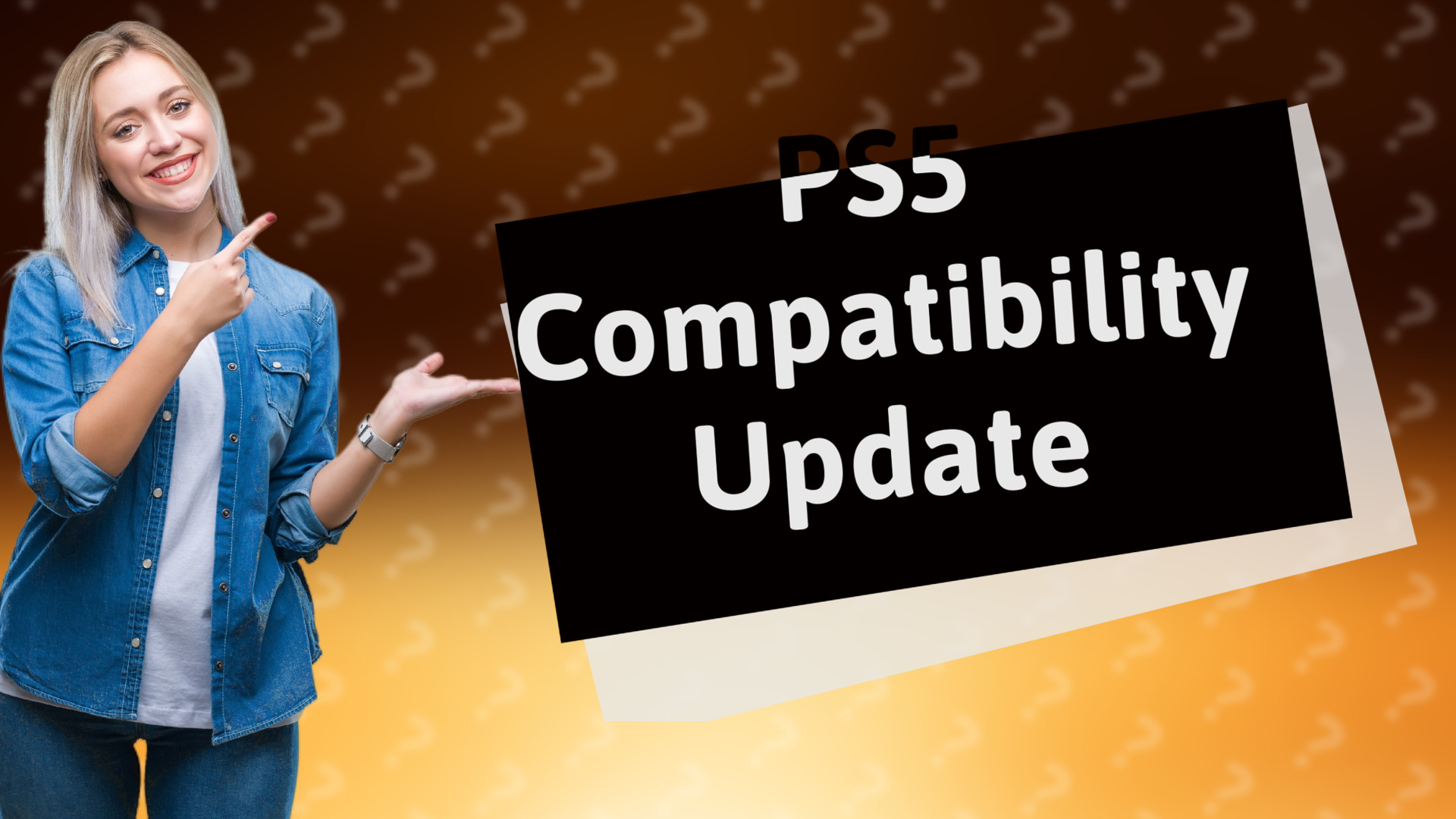 PS5 Compatibility Update