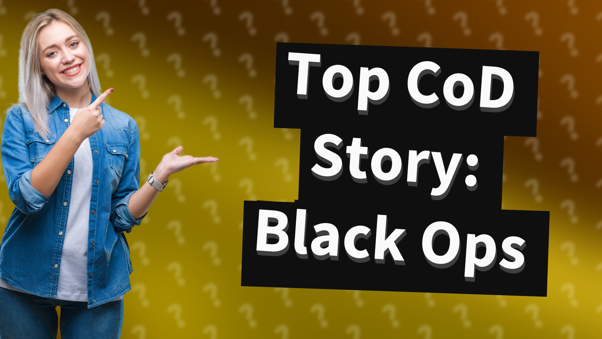 Top CoD Story: Black Ops