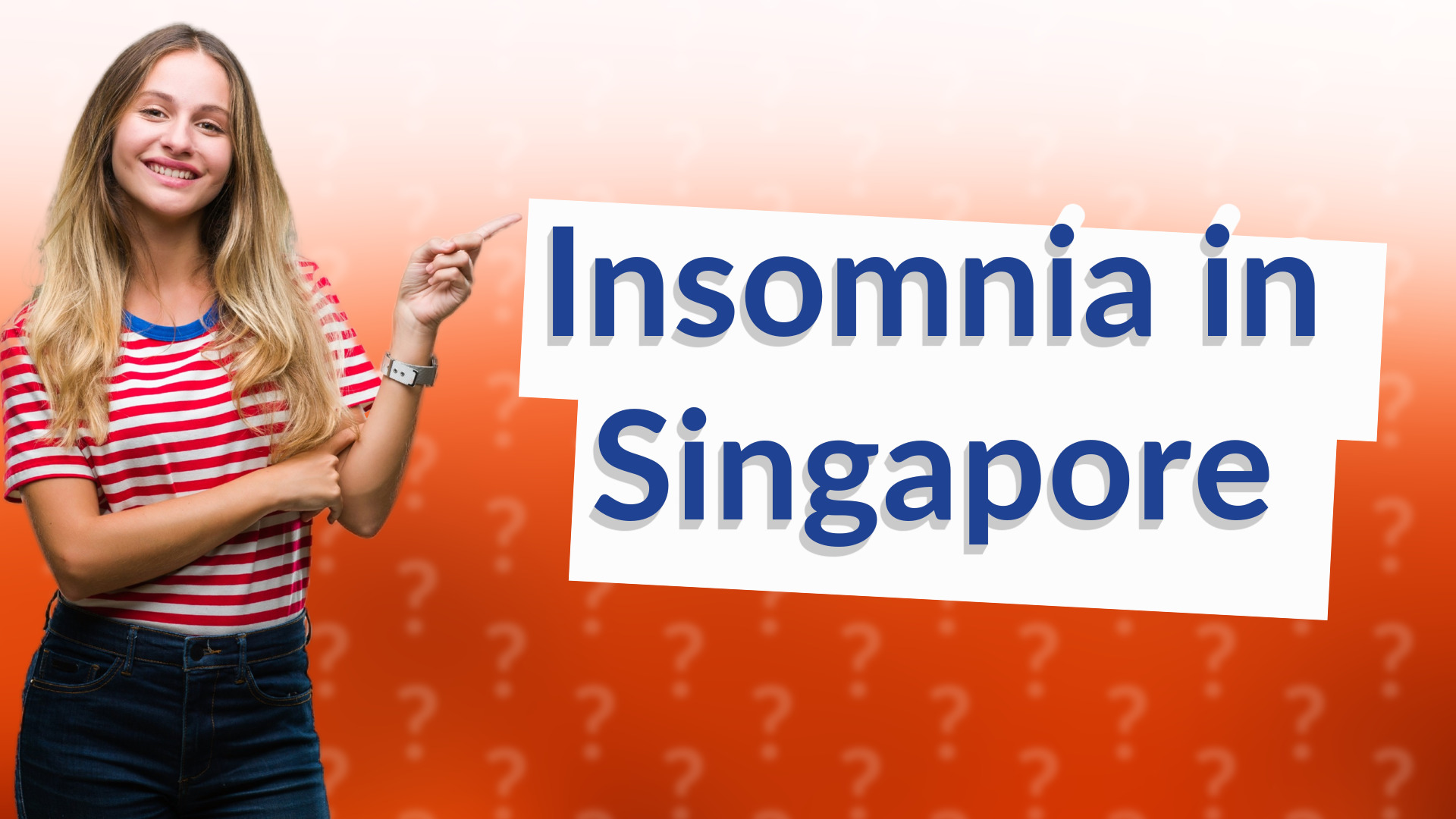 Insomnia in Singapore