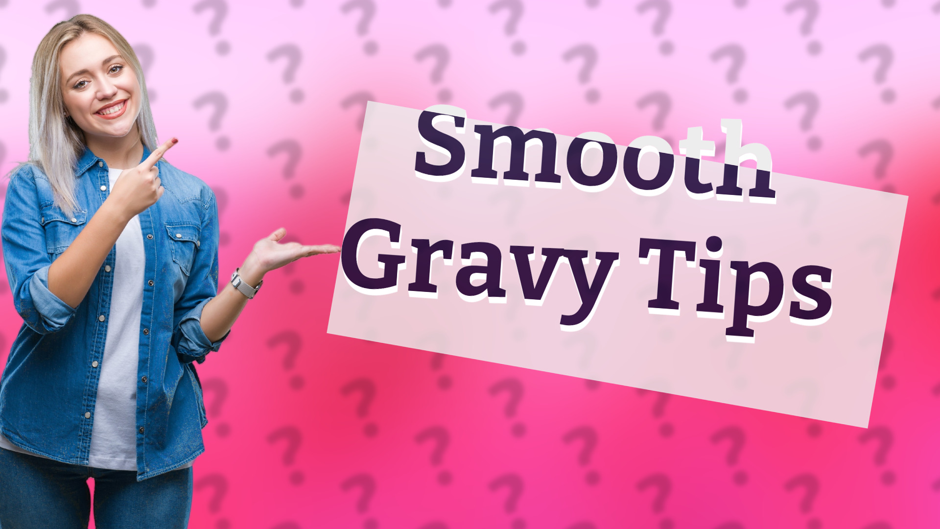 Smooth Gravy Tips