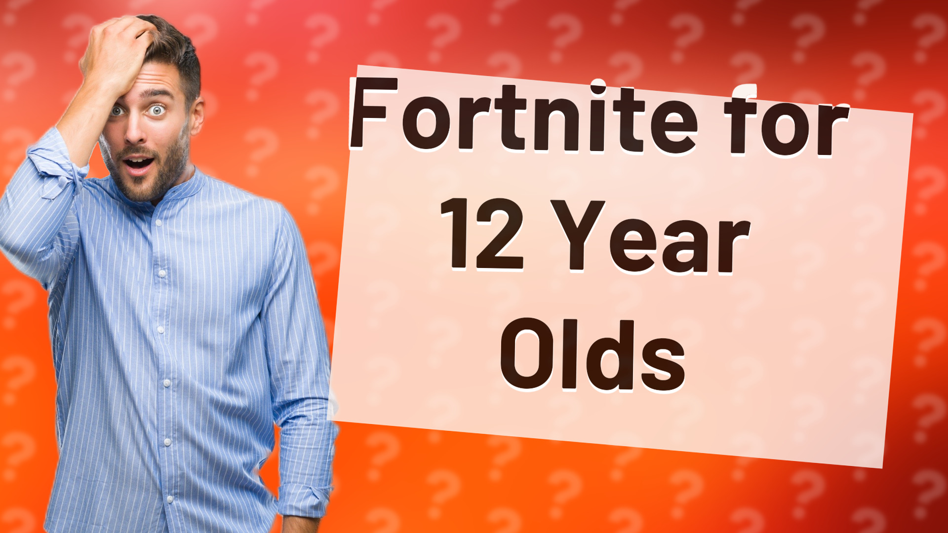 Fortnite for 12 Year Olds