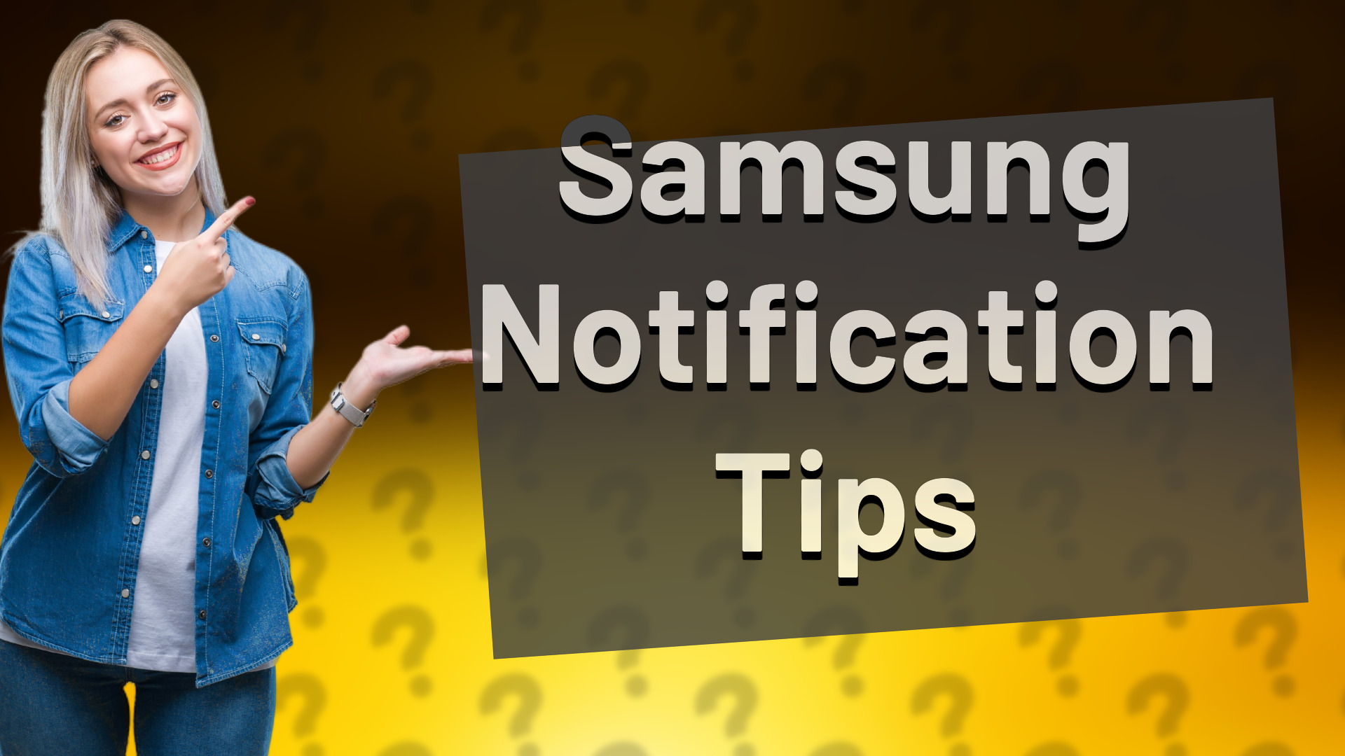 Samsung Notification Tips