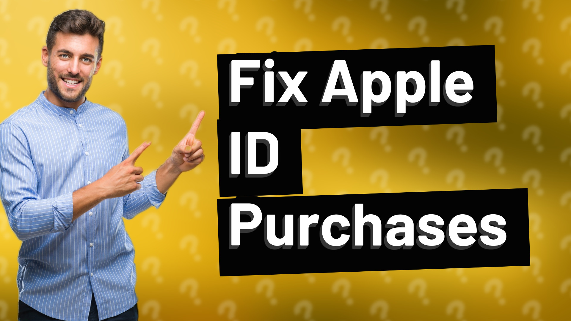 Fix Apple ID Purchases