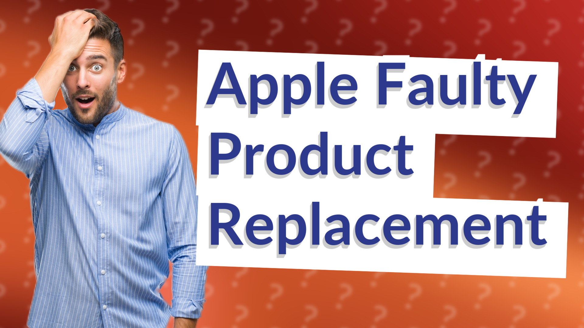 Apple Faulty Product Replacement