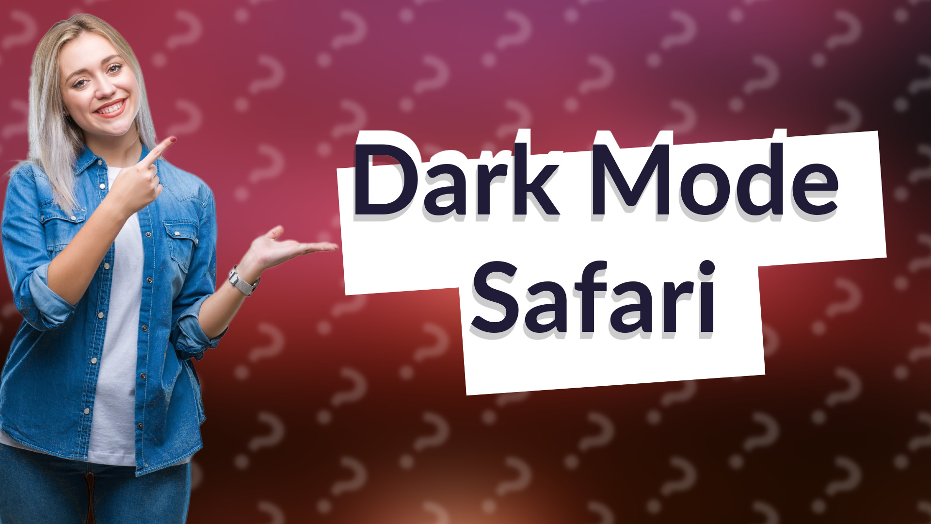 Dark Mode Safari