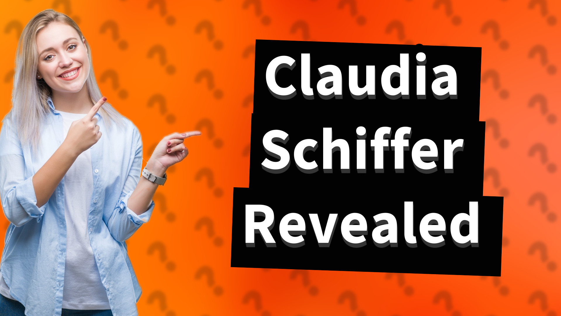 Claudia Schiffer Revealed