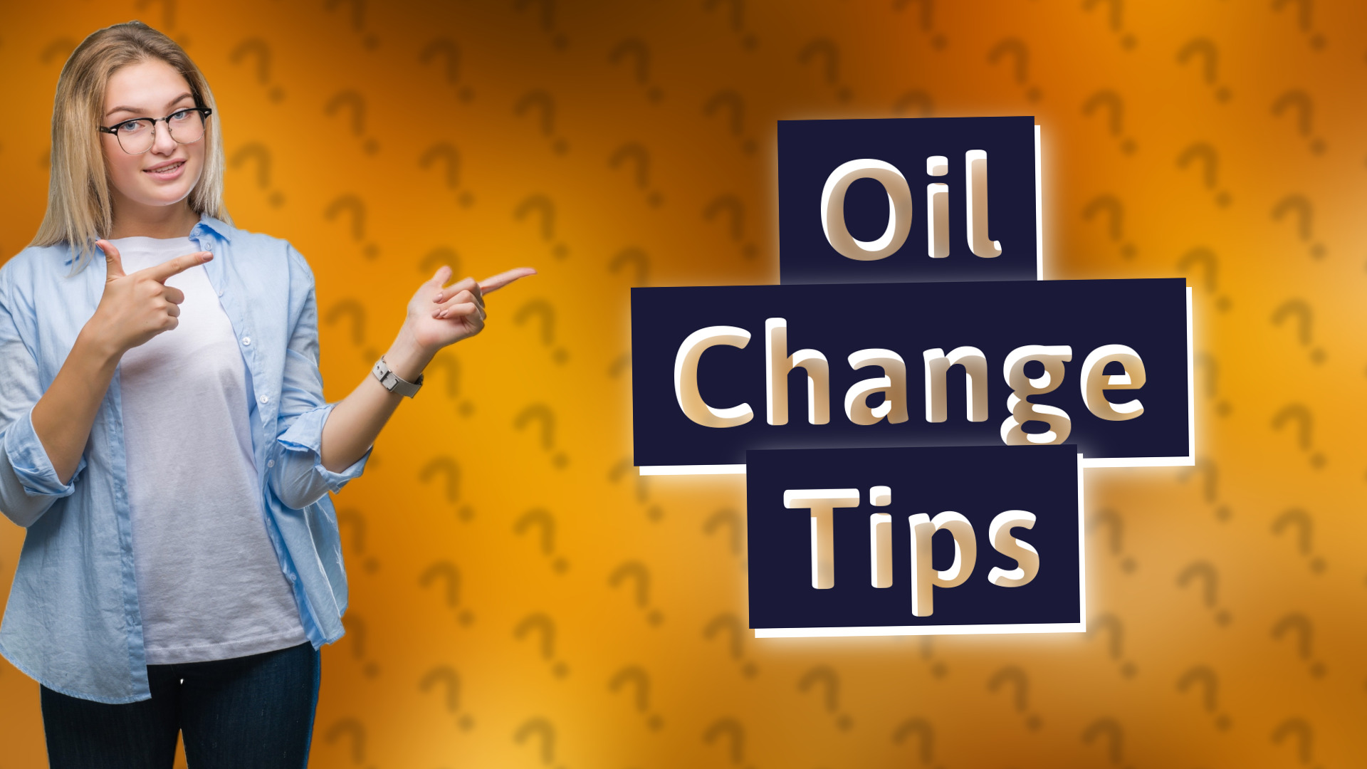 Oil Change Tips