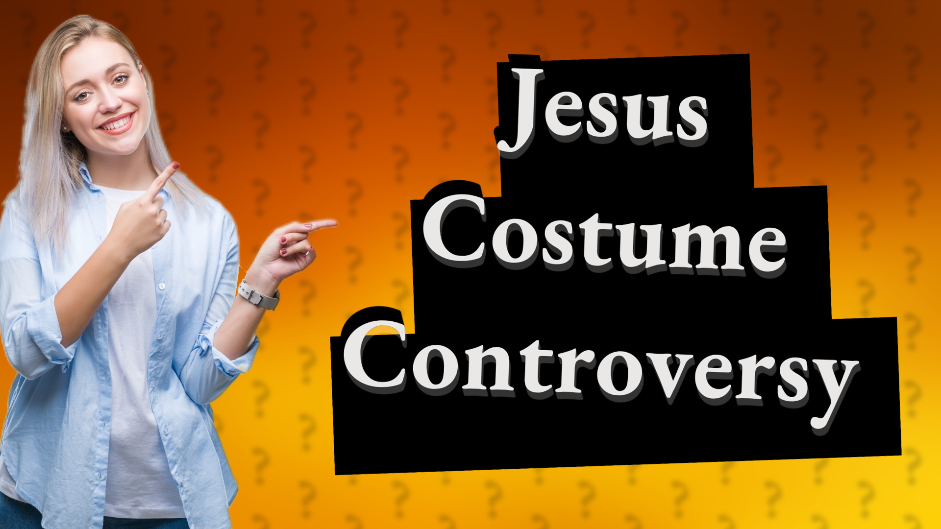 Jesus Costume Controversy