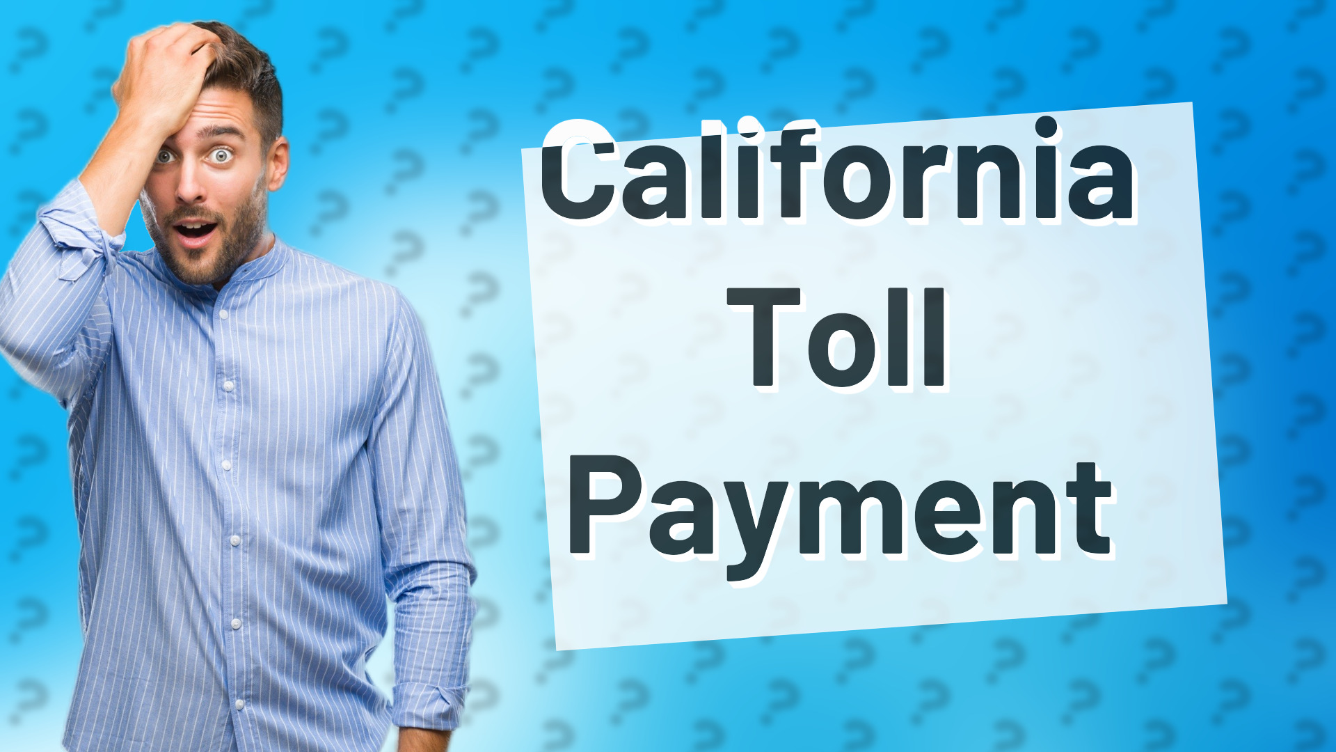 California Toll Payment