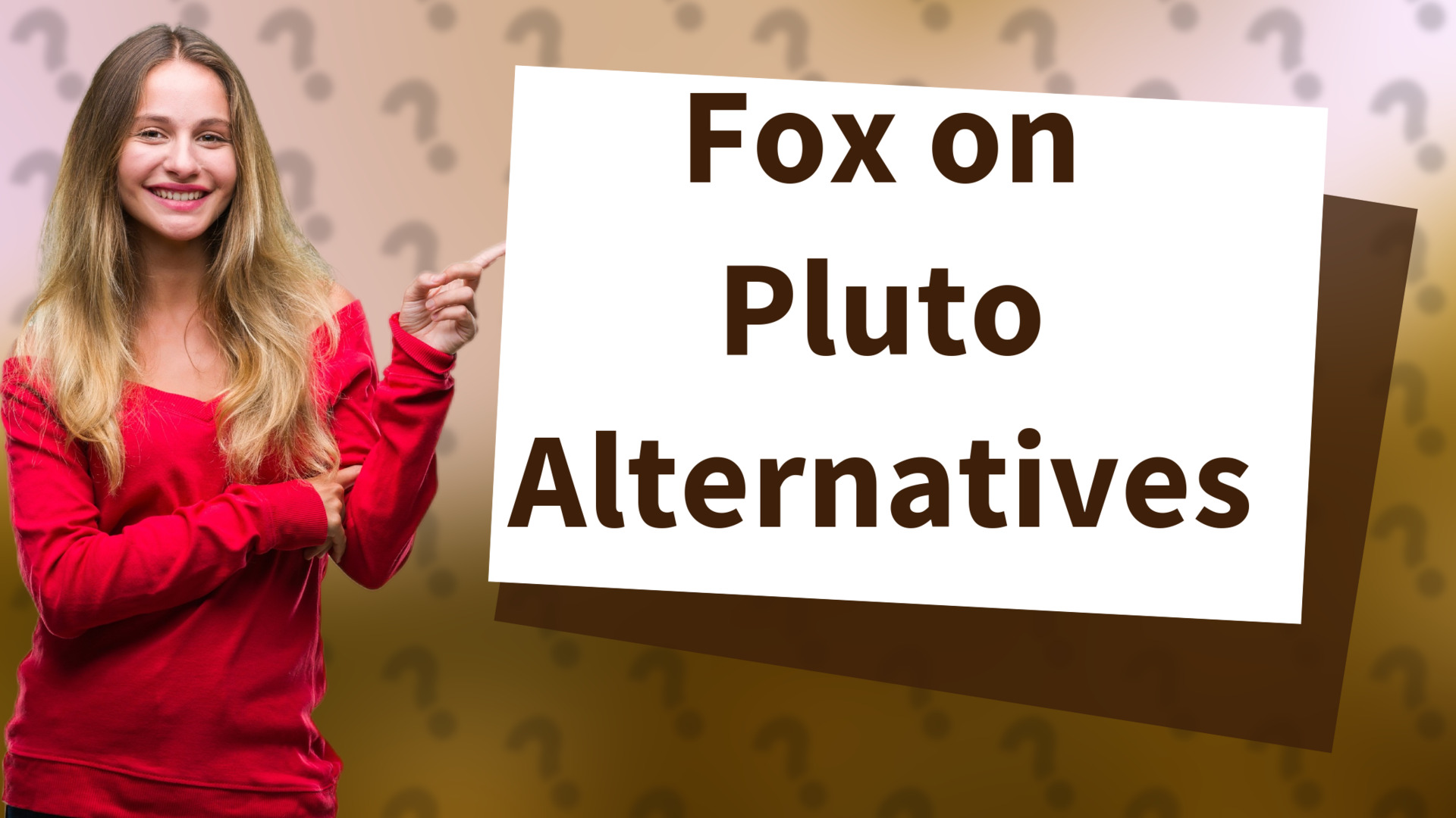 Fox on Pluto Alternatives