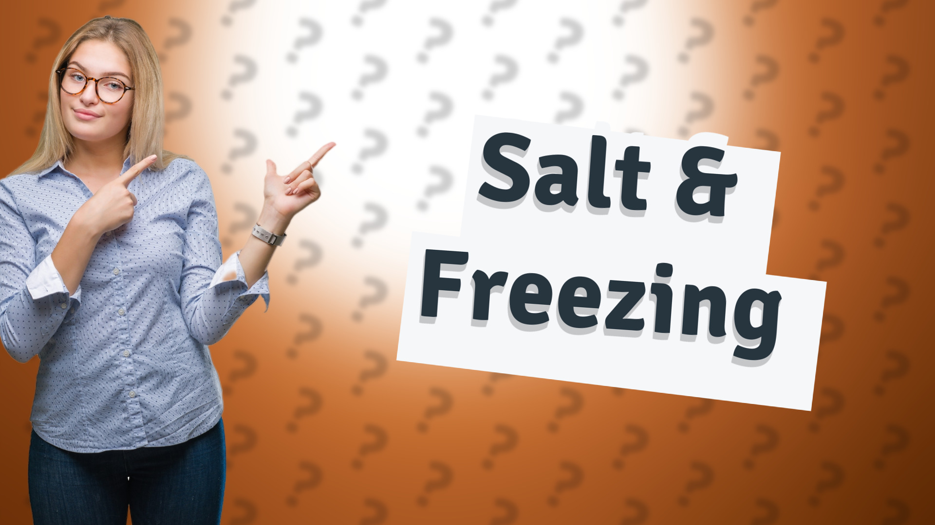 Salt & Freezing