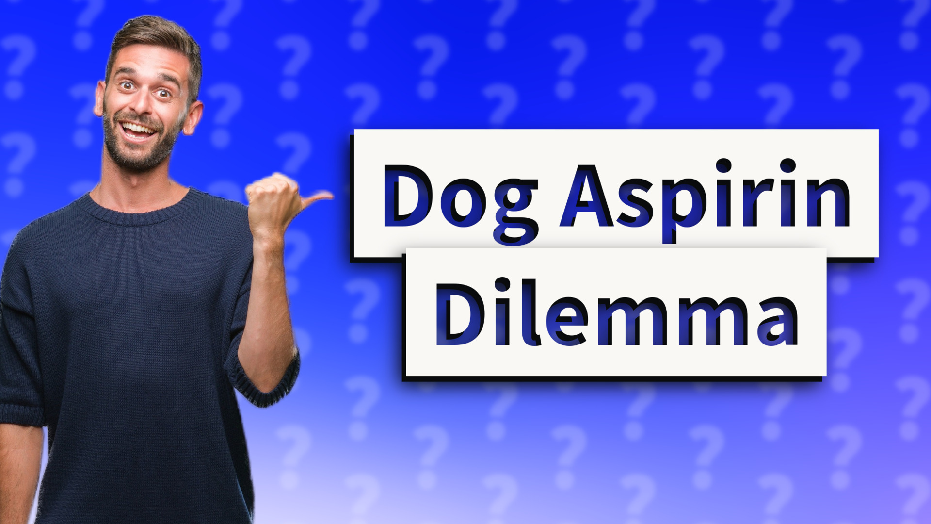 Dog Aspirin Dilemma