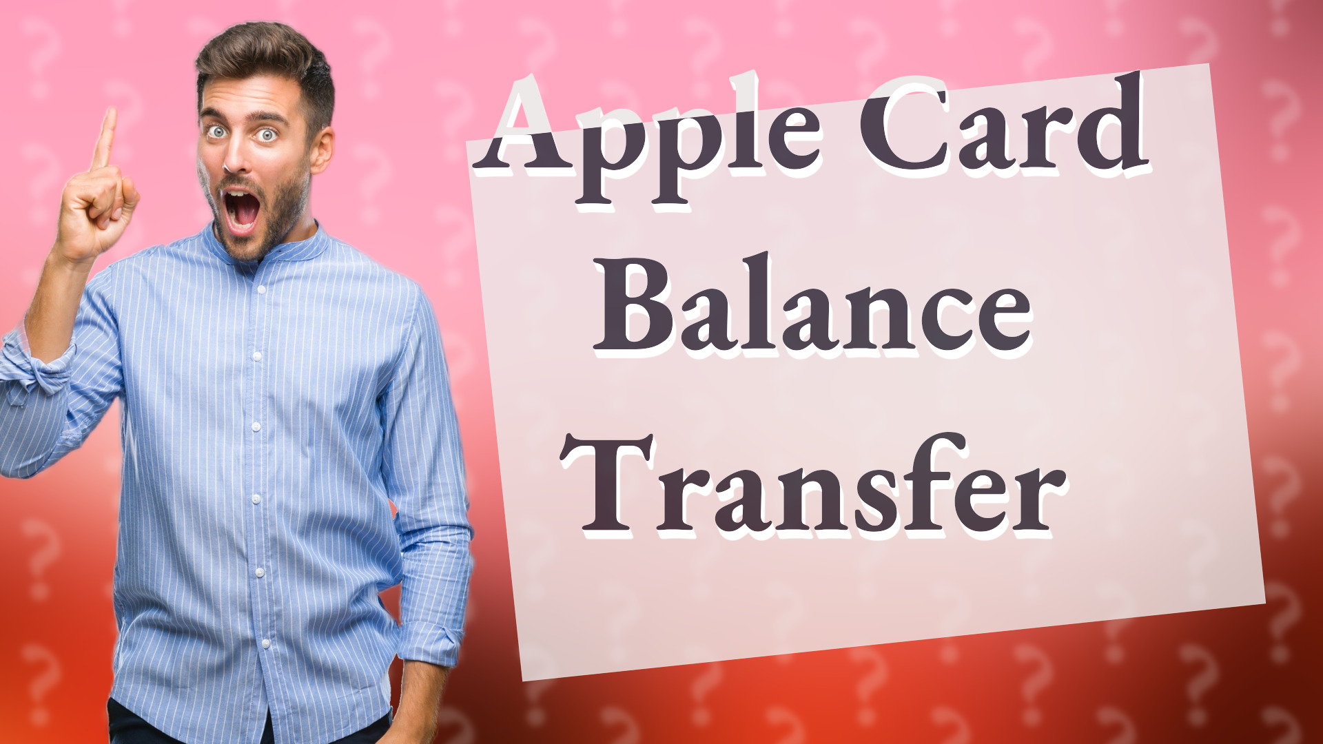 Apple Card Balance Transfer