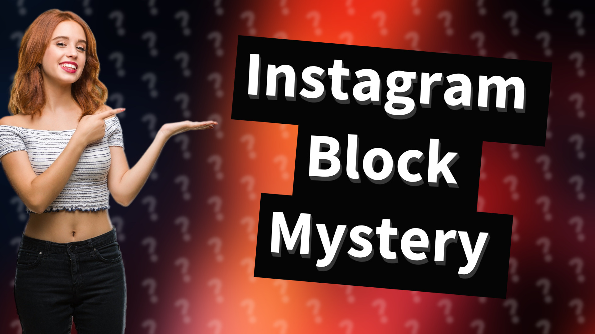 Instagram Block Mystery