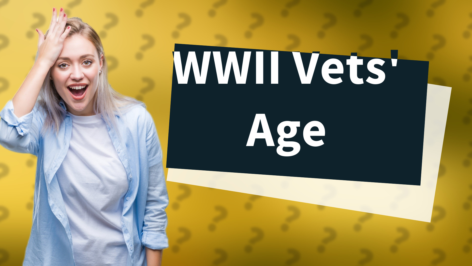 WWII Vets' Age