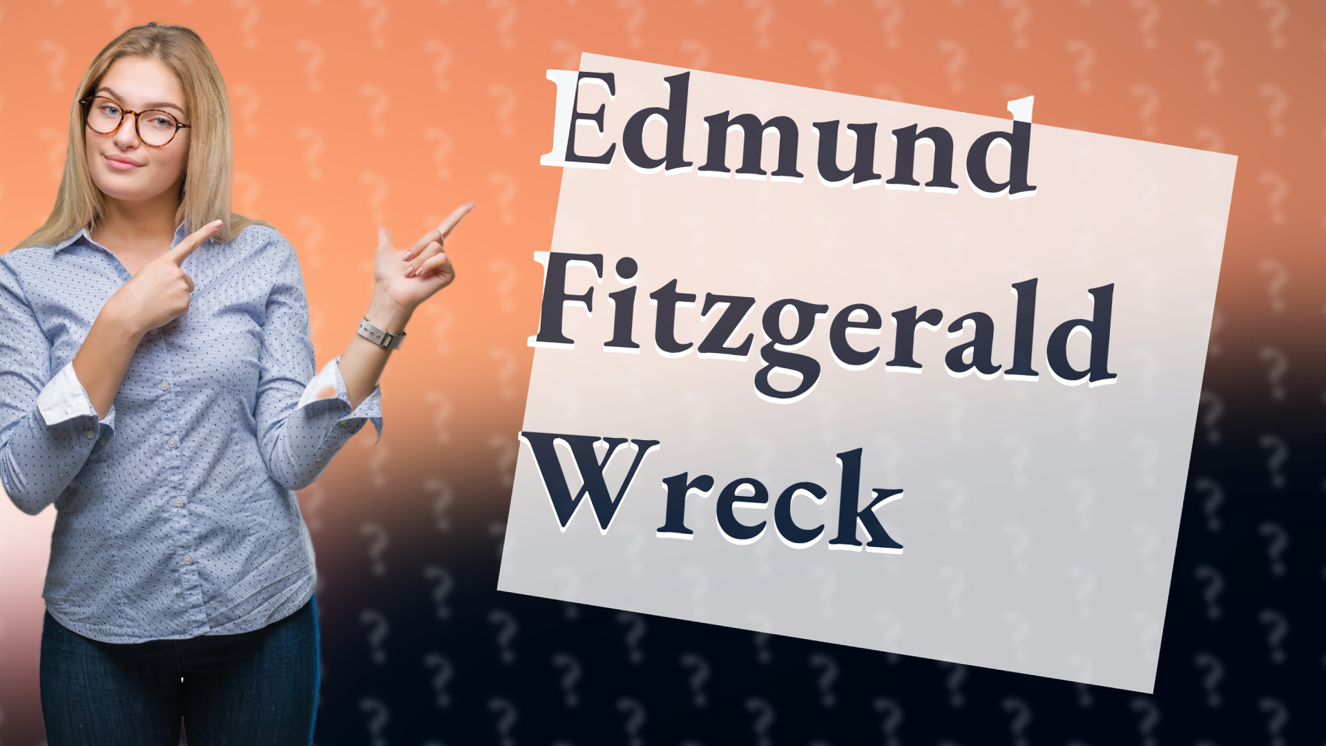 Edmund Fitzgerald Wreck