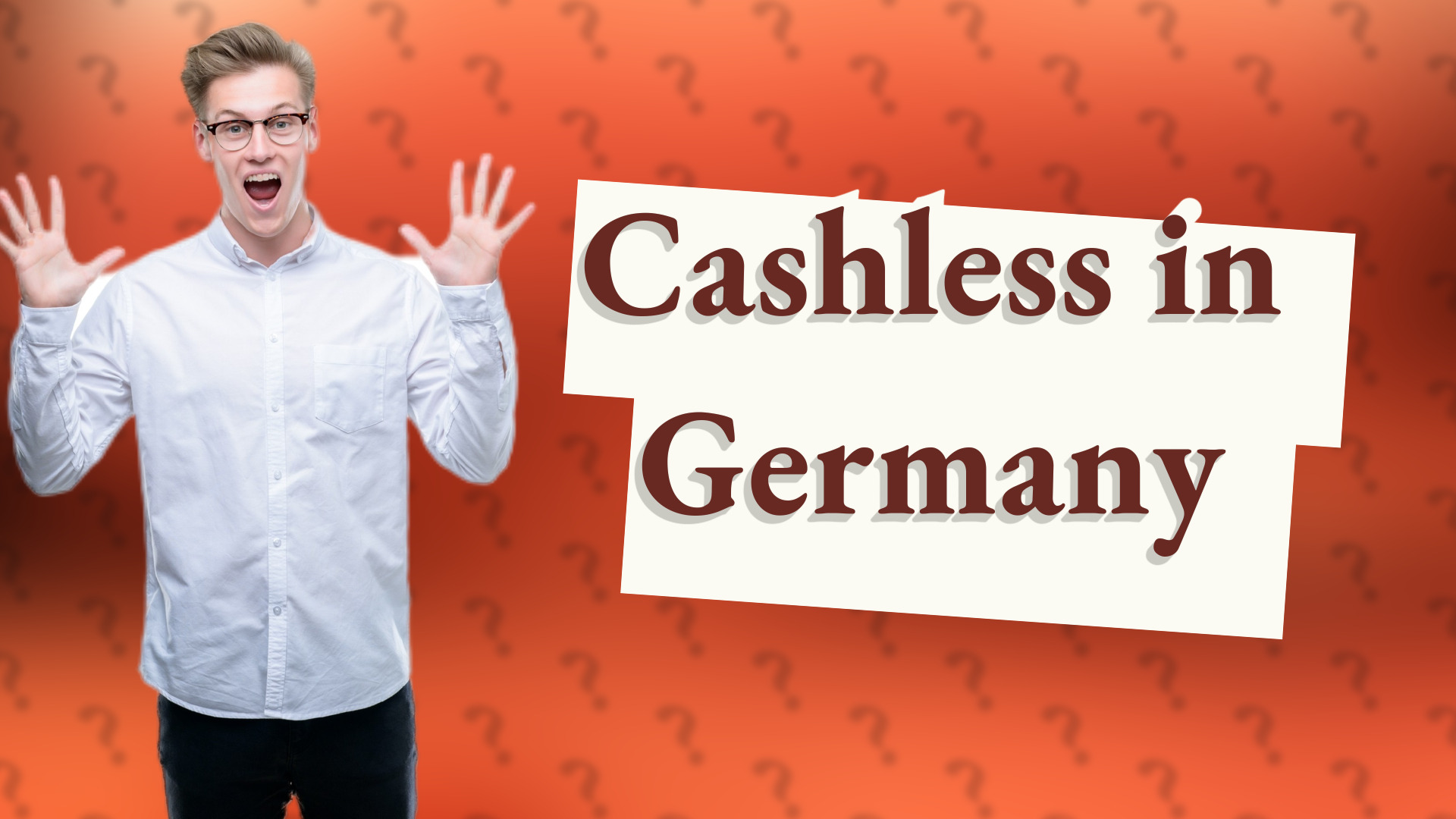 Cashless in Germany