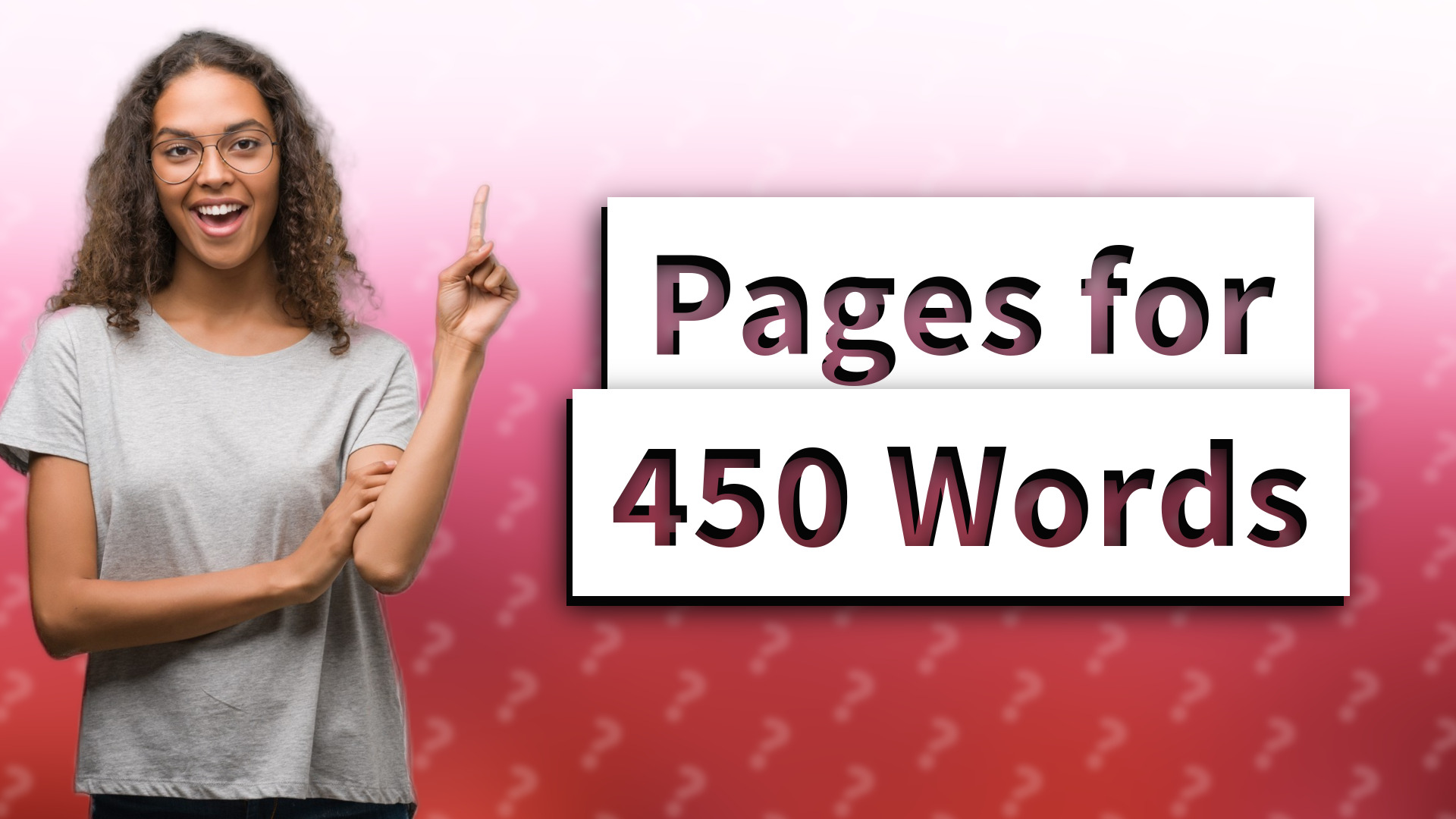 Pages for 450 Words