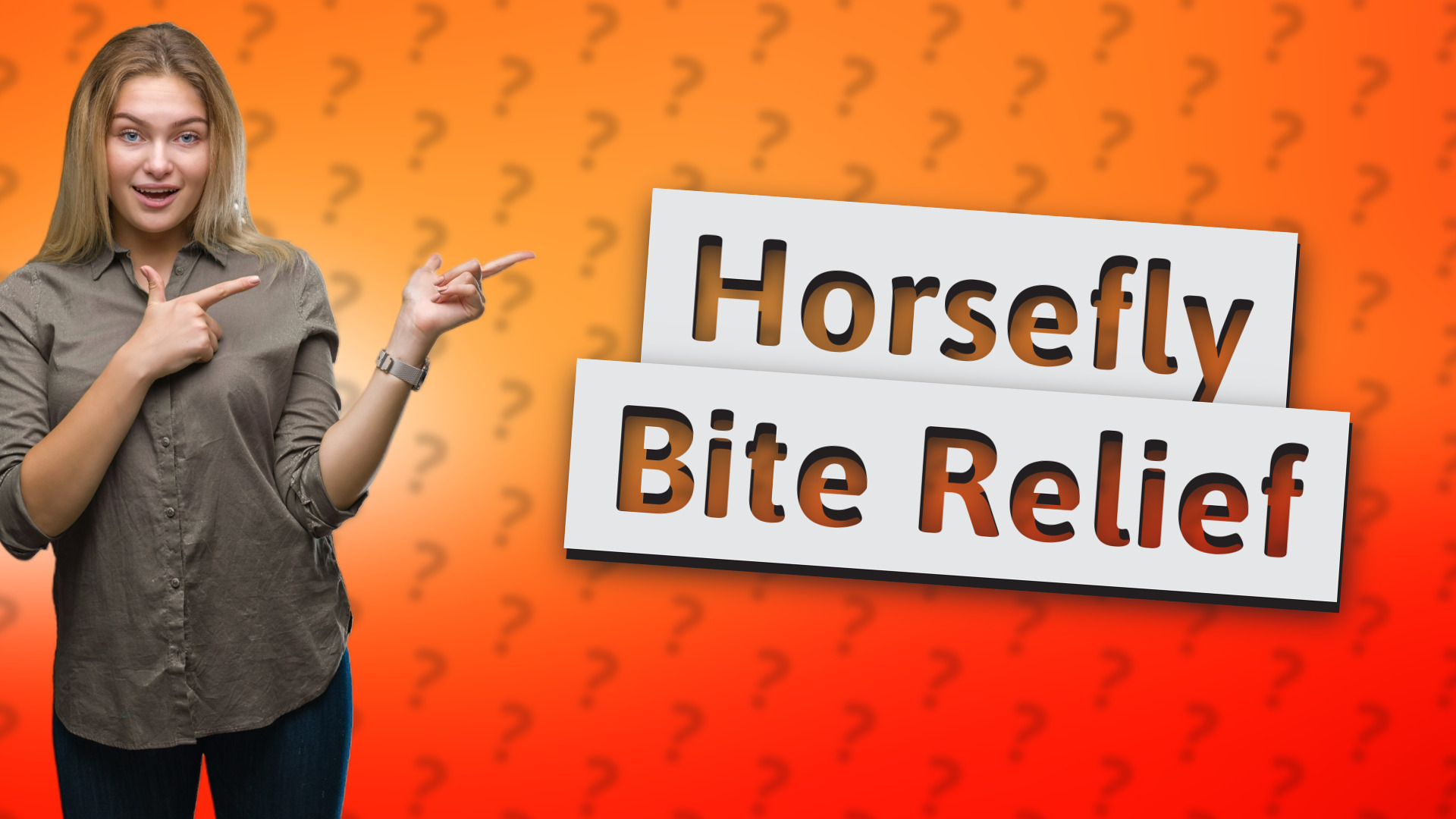 Horsefly Bite Relief