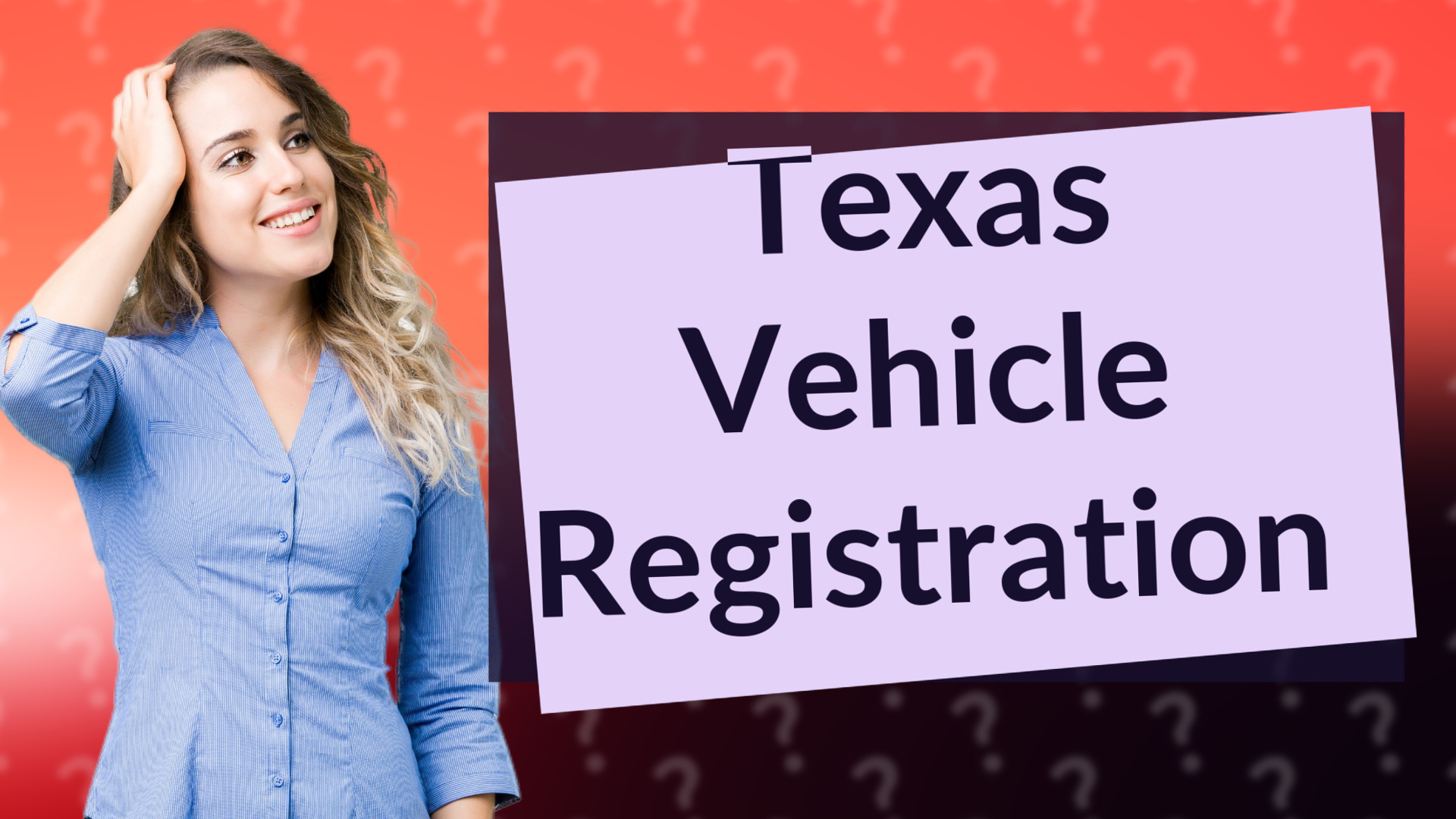 Texas Vehicle Registration