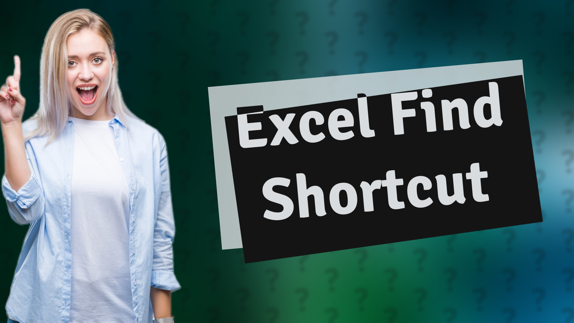 Excel Find Shortcut