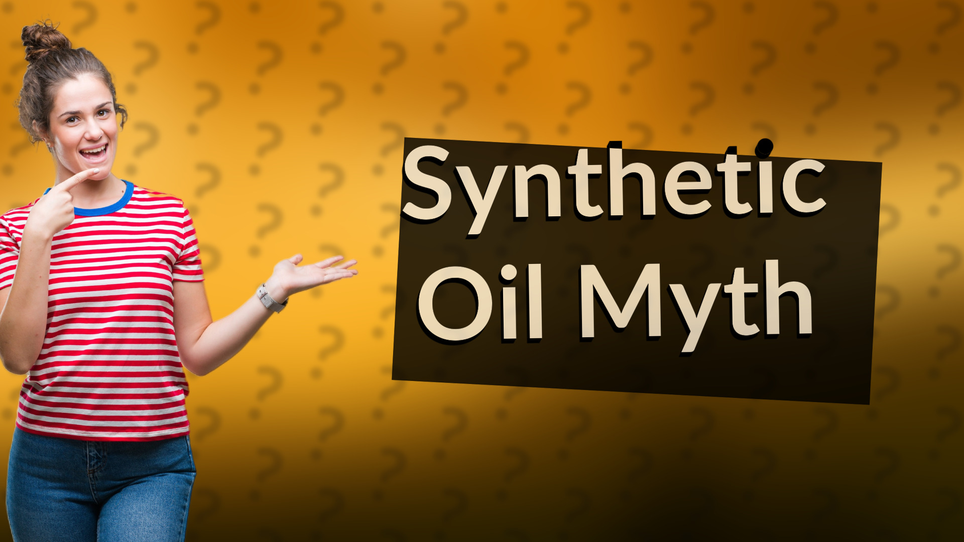 Synthetic Oil Myth