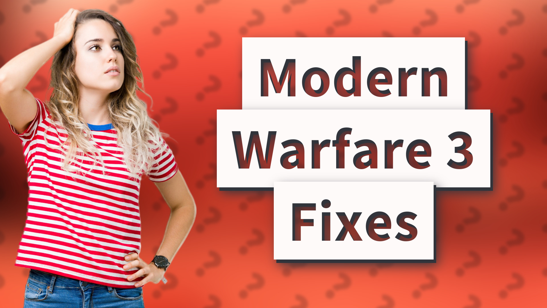 Modern Warfare 3 Fixes