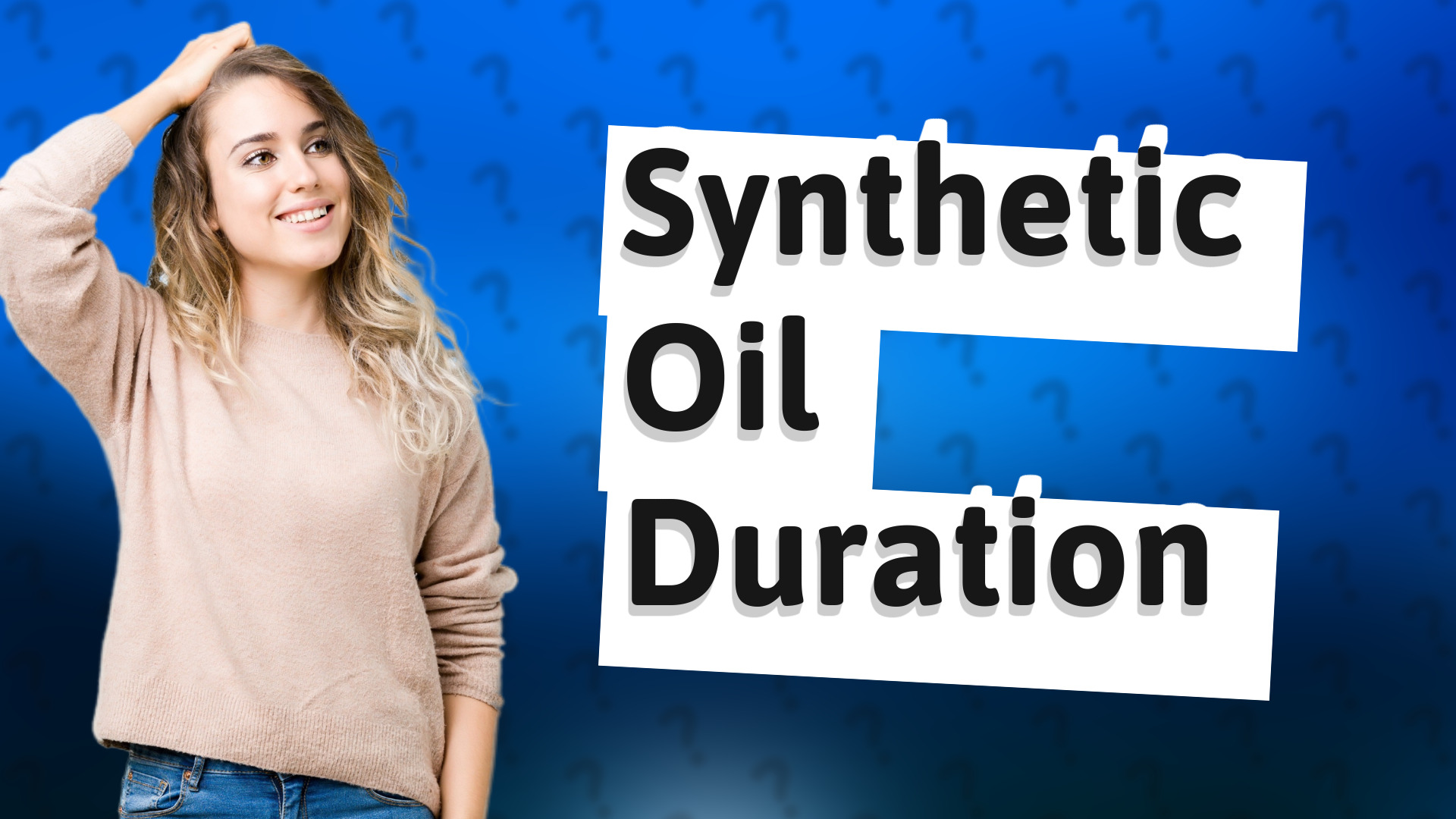 Synthetic Oil Duration