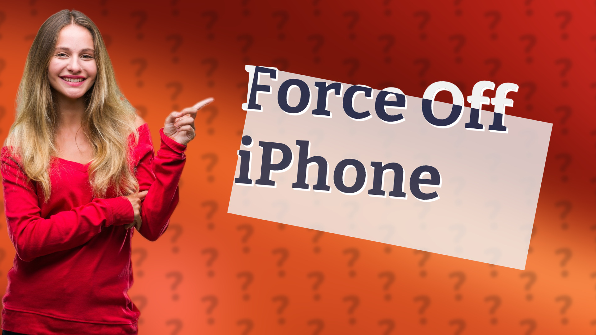 Force Off iPhone