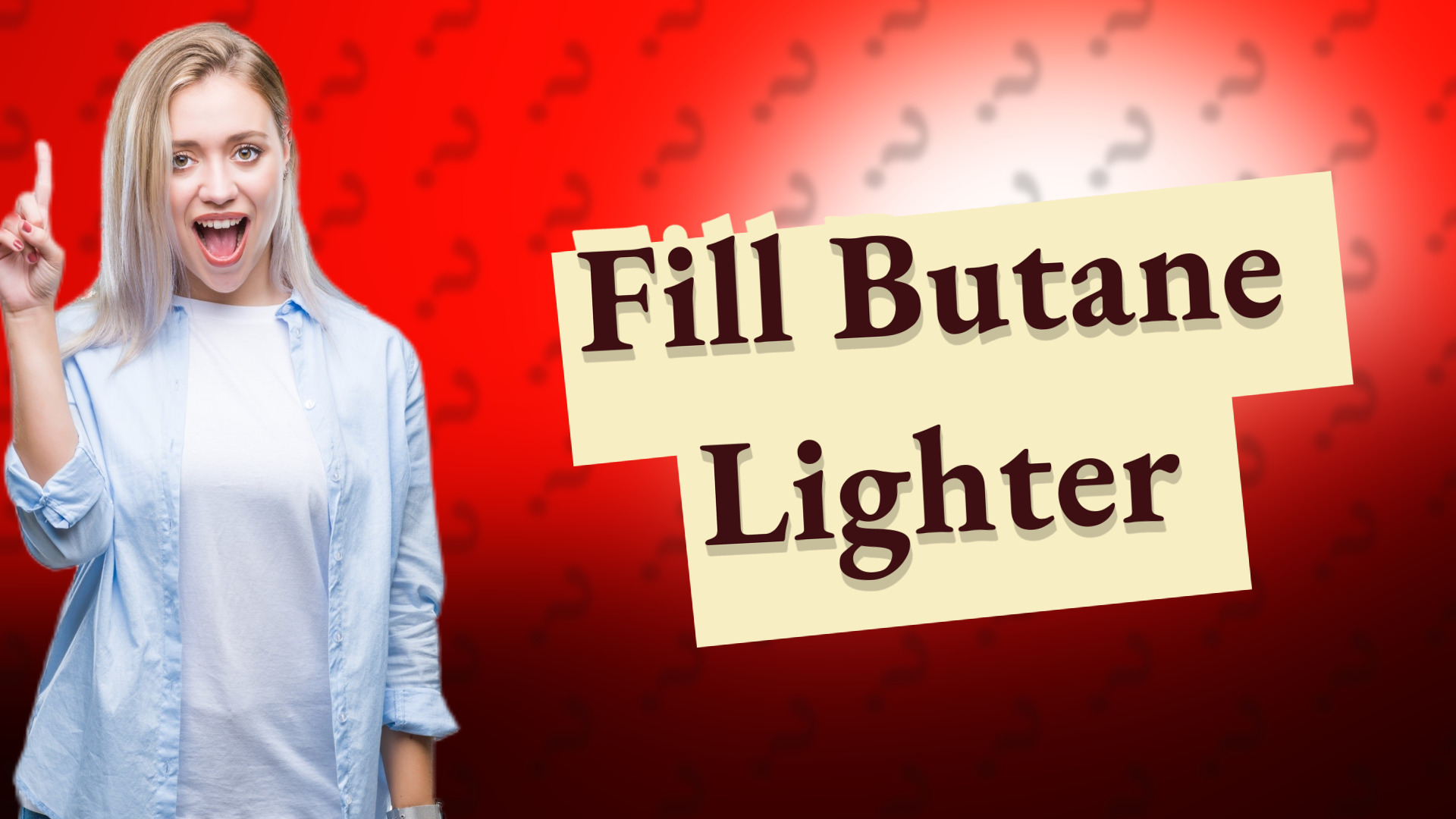 Fill Butane Lighter