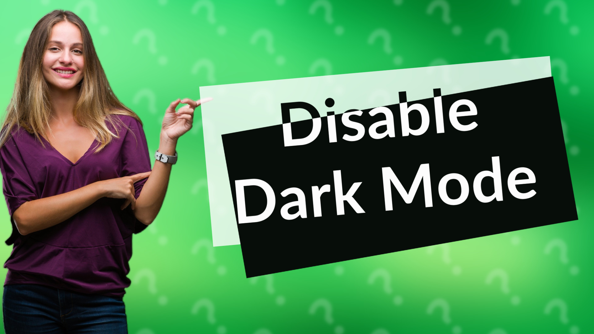 Disable Dark Mode