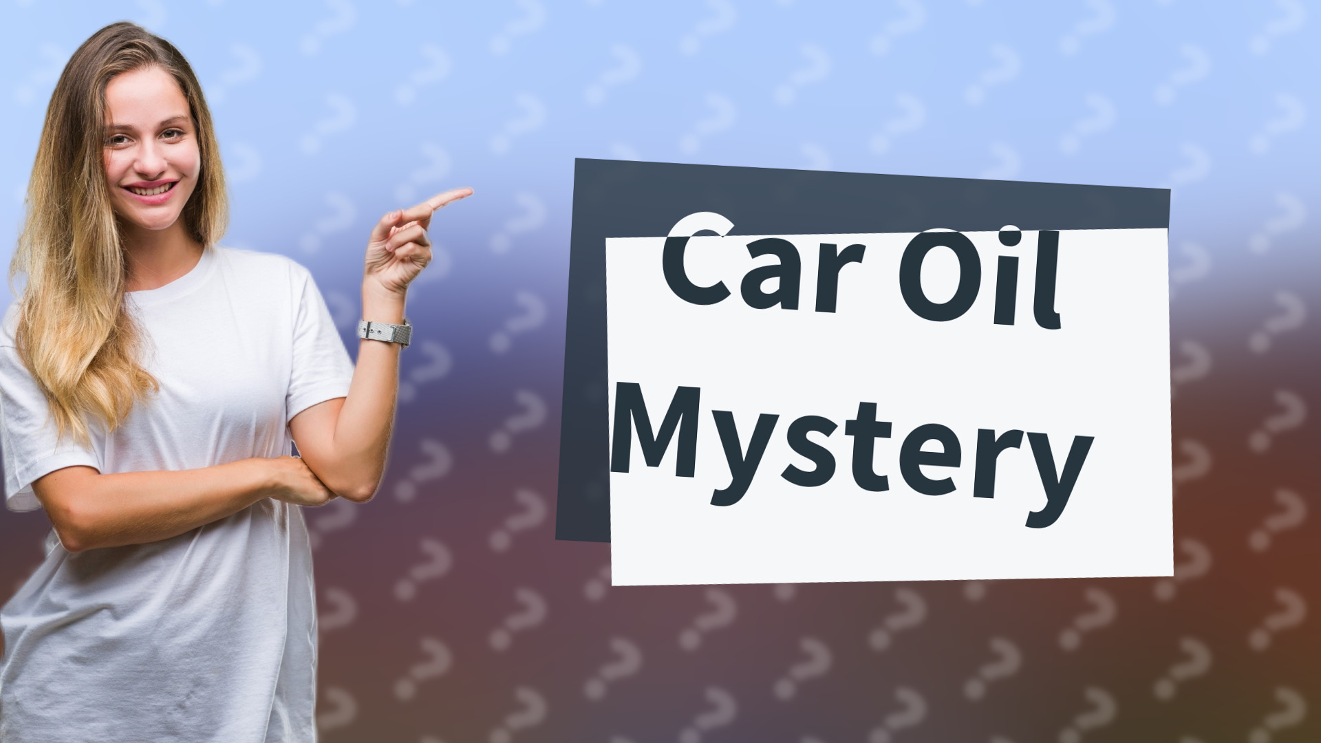 Car Oil Mystery
