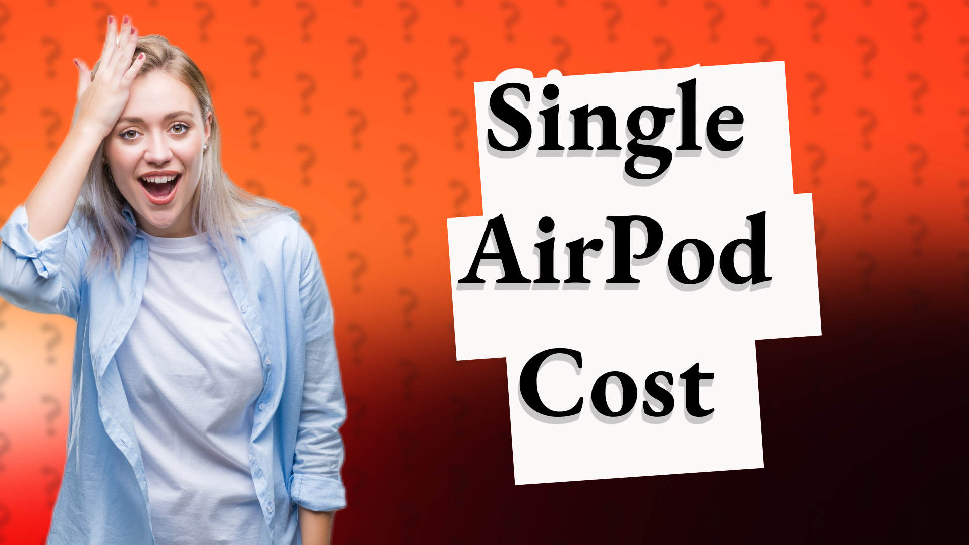 Single AirPod Cost
