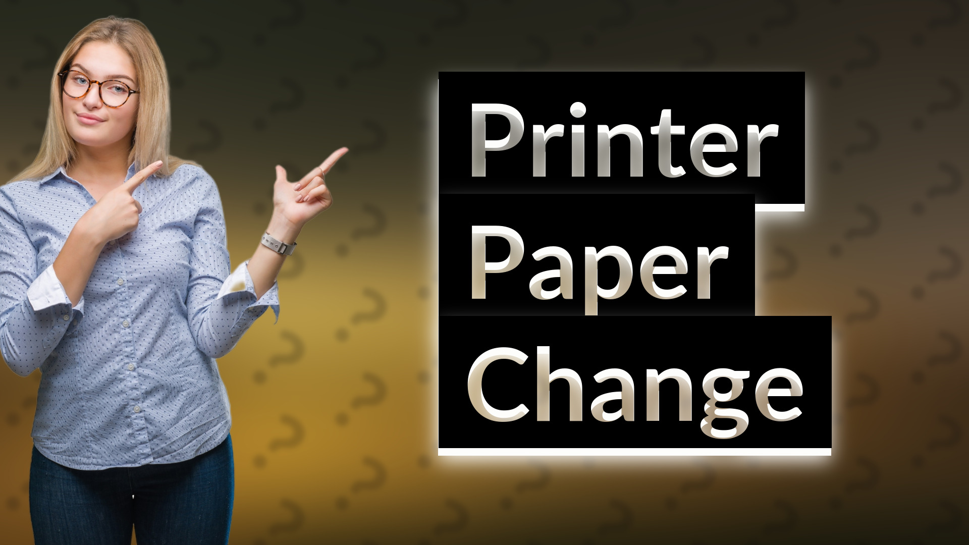 Printer Paper Change