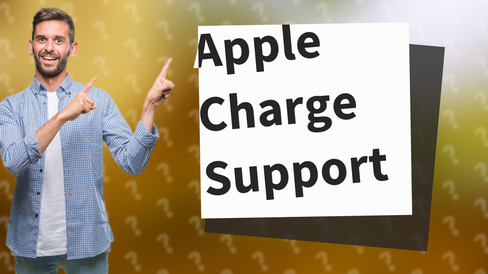 Apple Charge Support