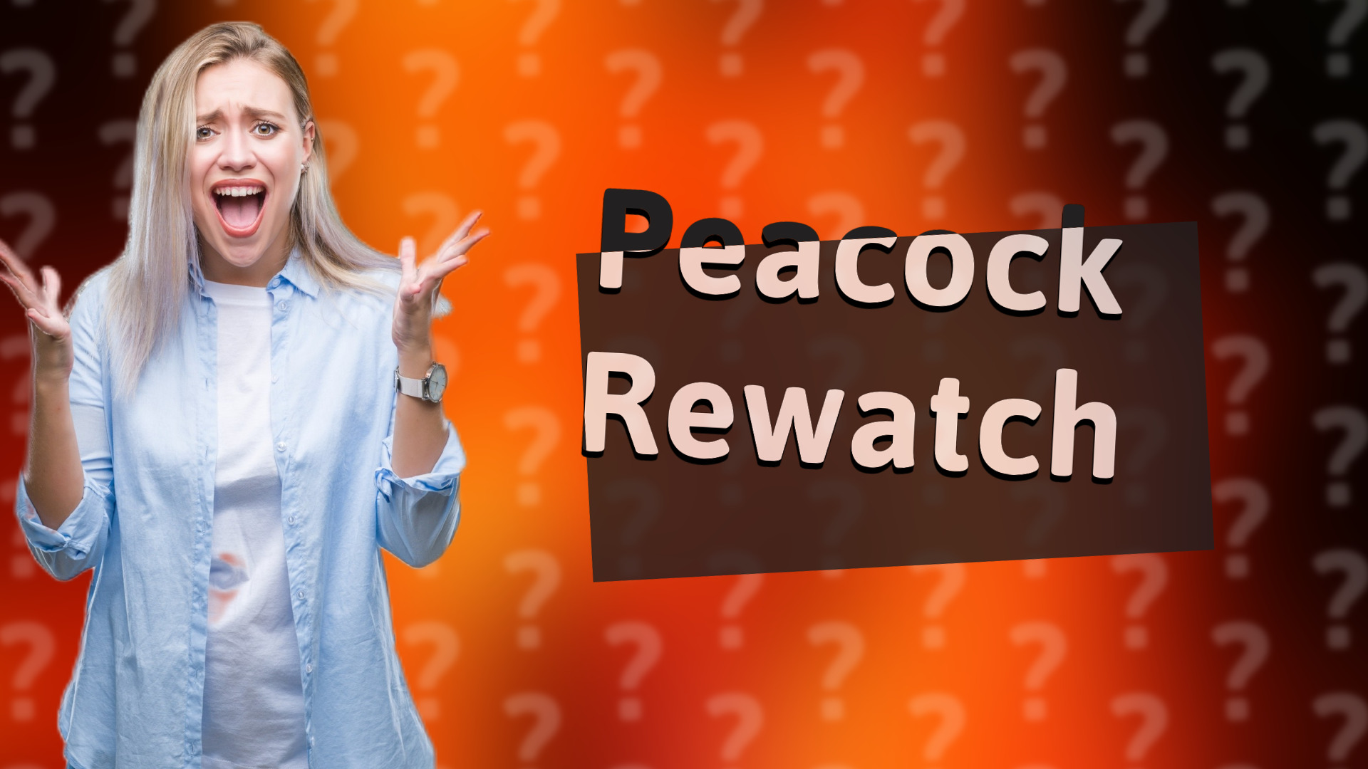 Peacock Rewatch