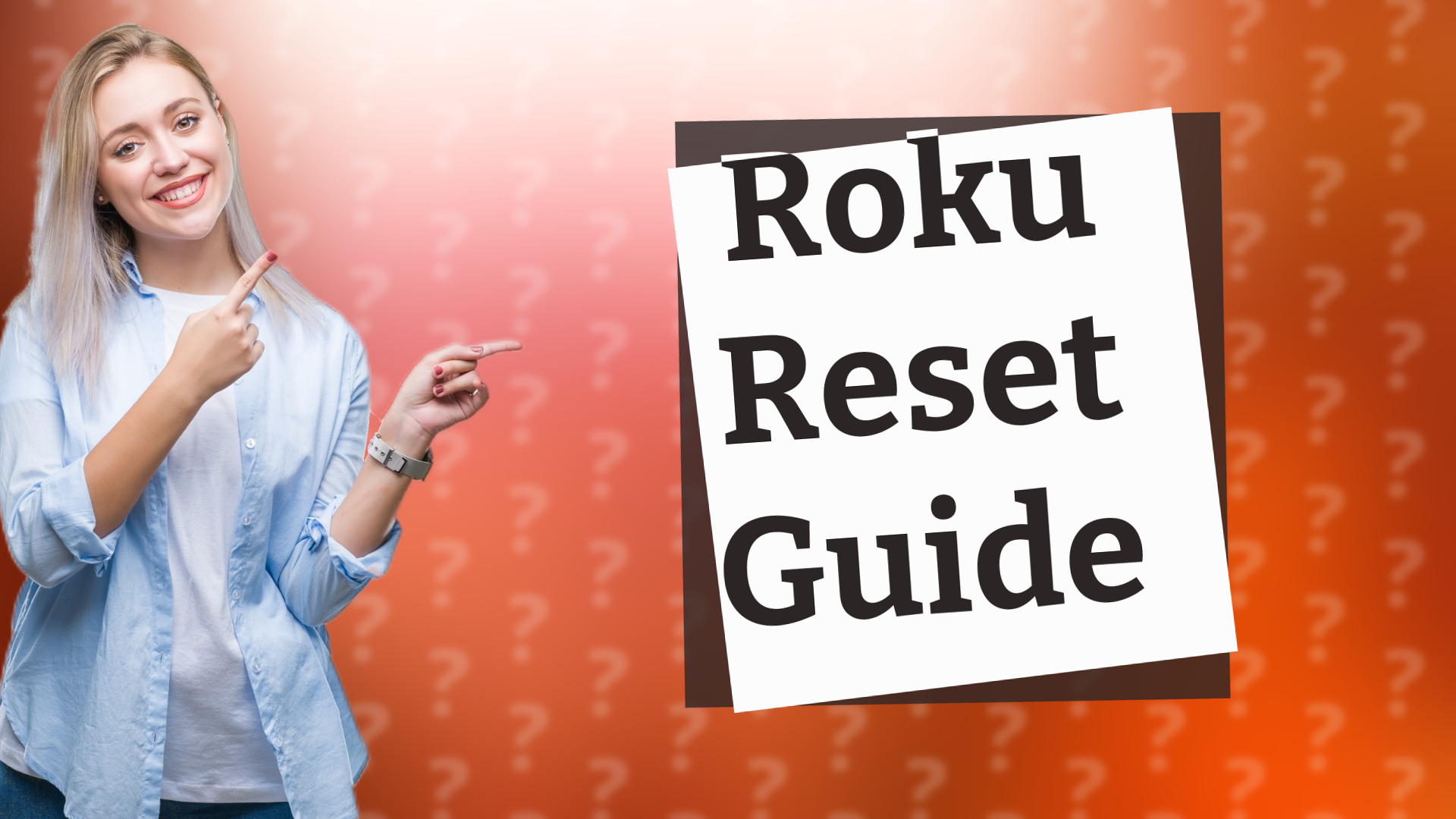 Roku Reset Guide