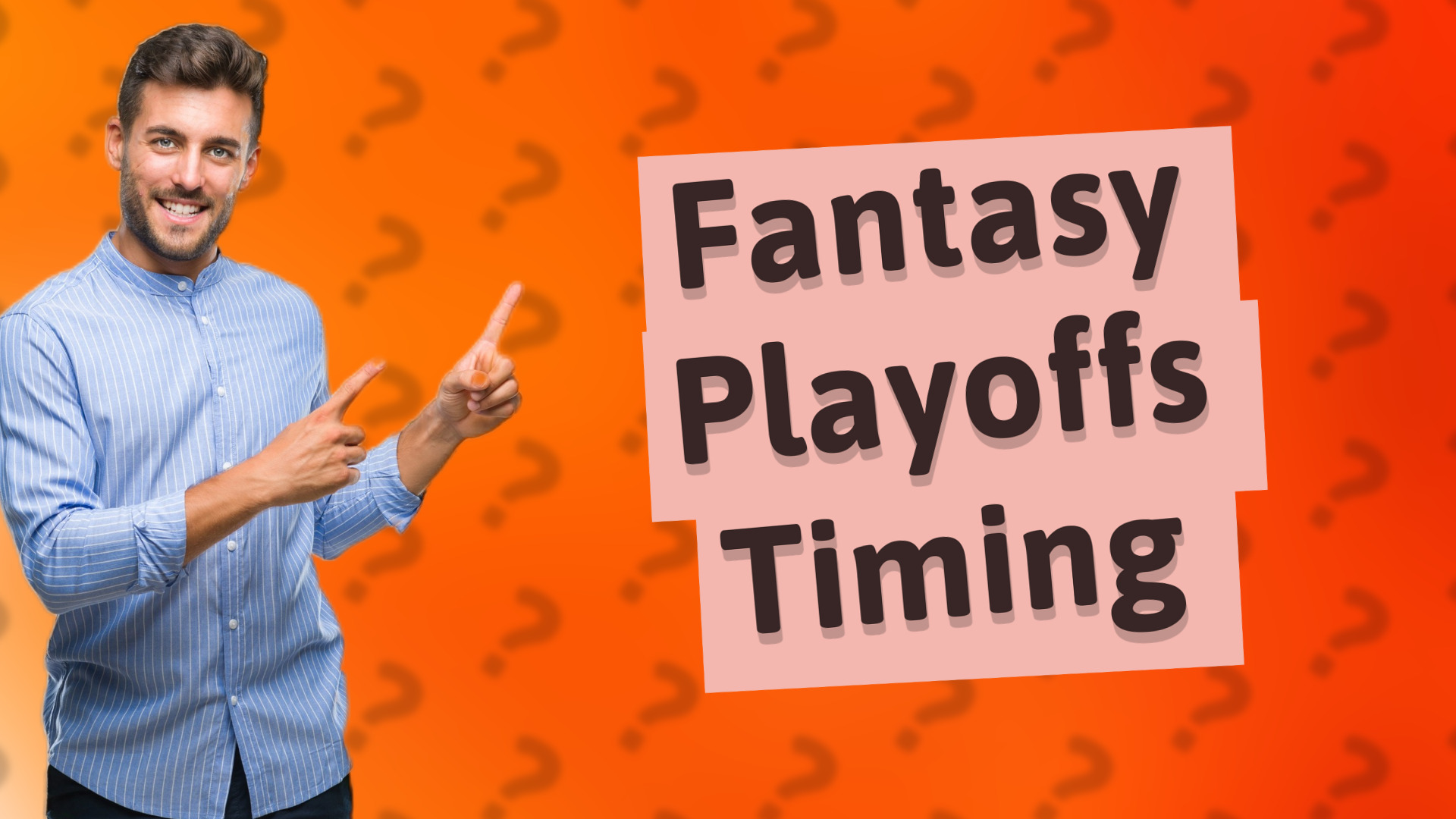 Fantasy Playoffs Timing