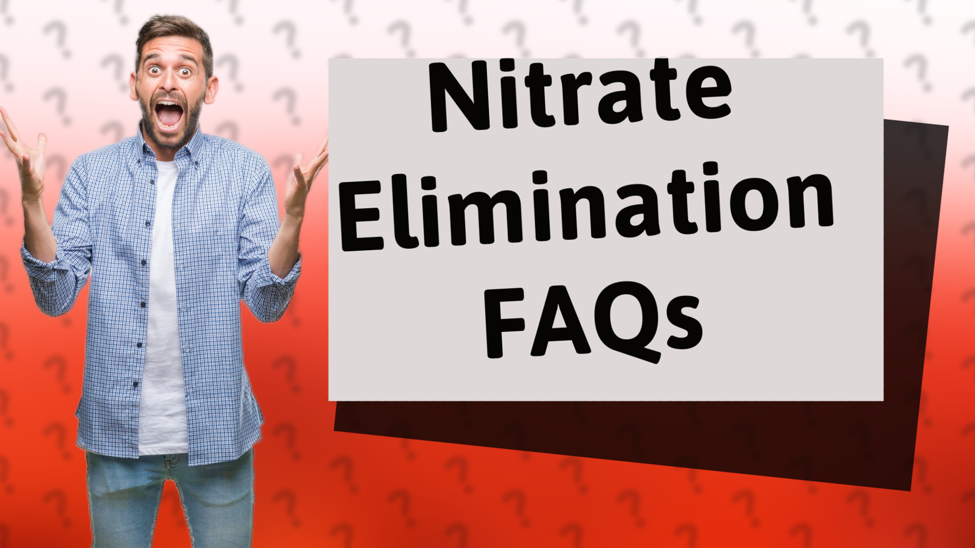 Nitrate Elimination FAQs