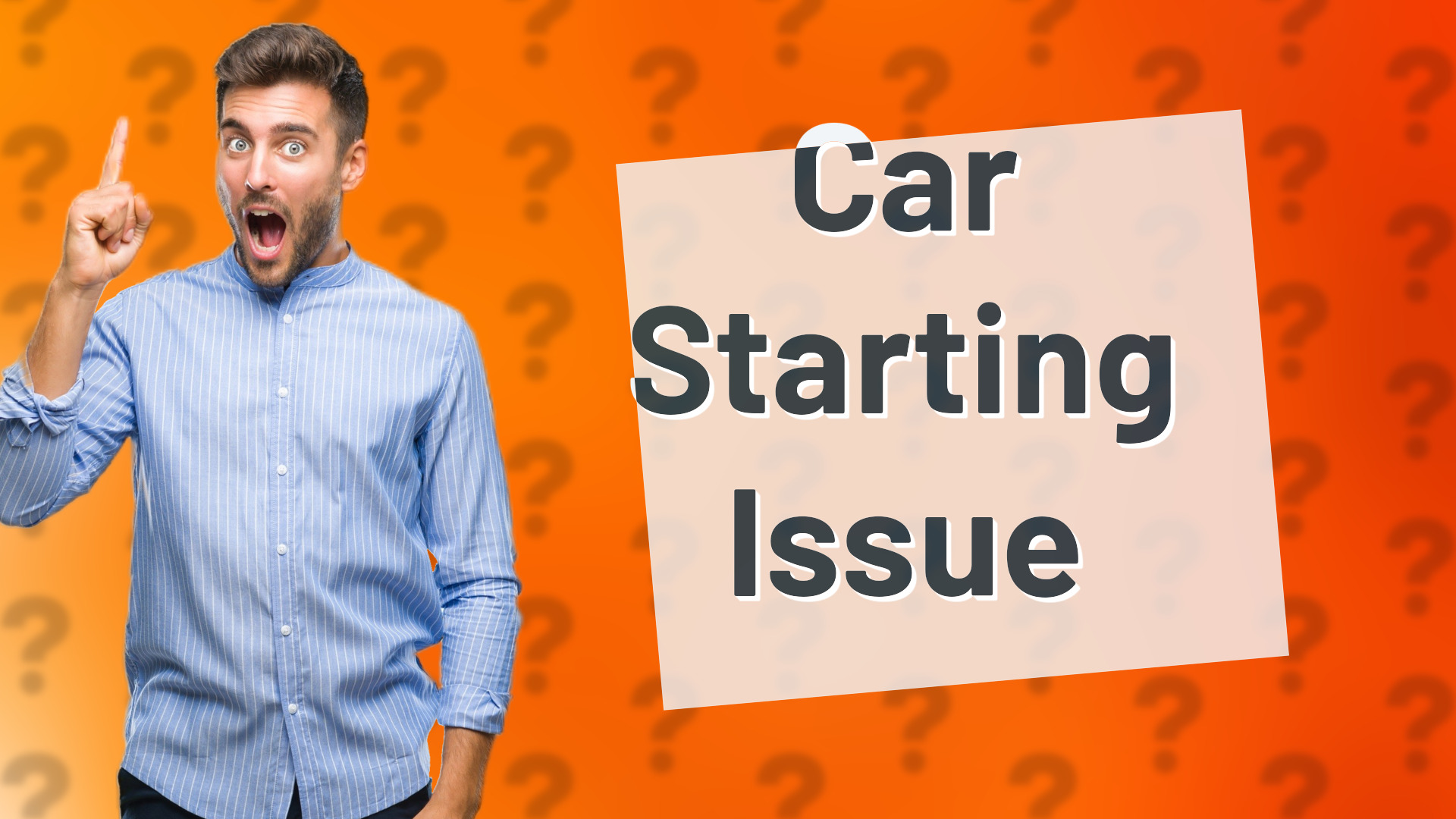 Car Starting Issue