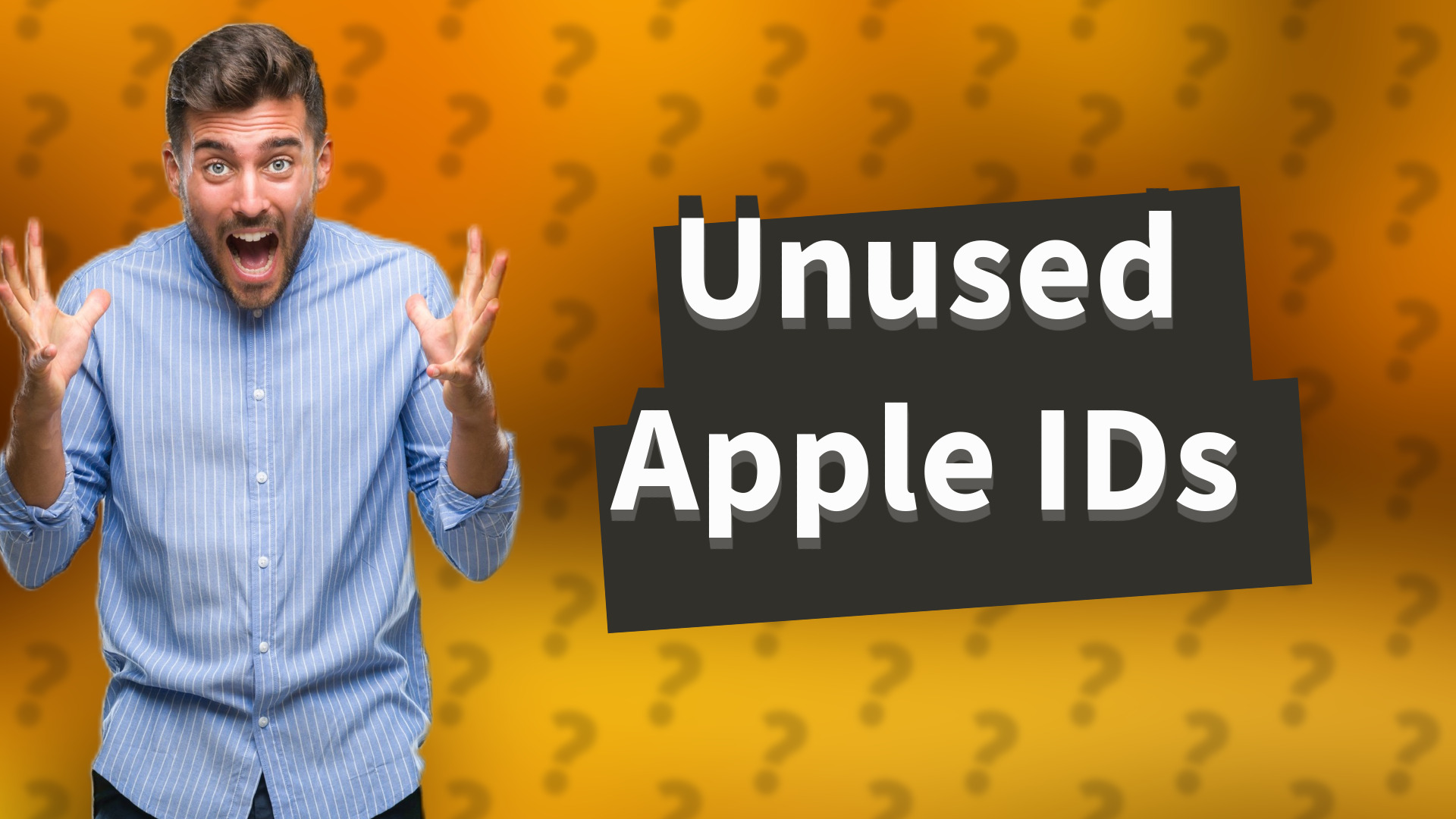 Unused Apple IDs