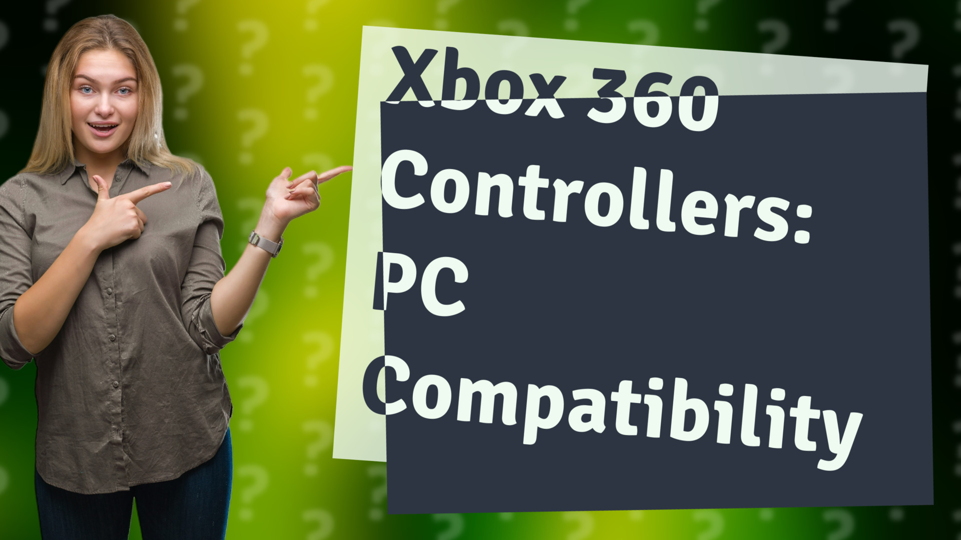 Xbox 360 Controllers: PC Compatibility