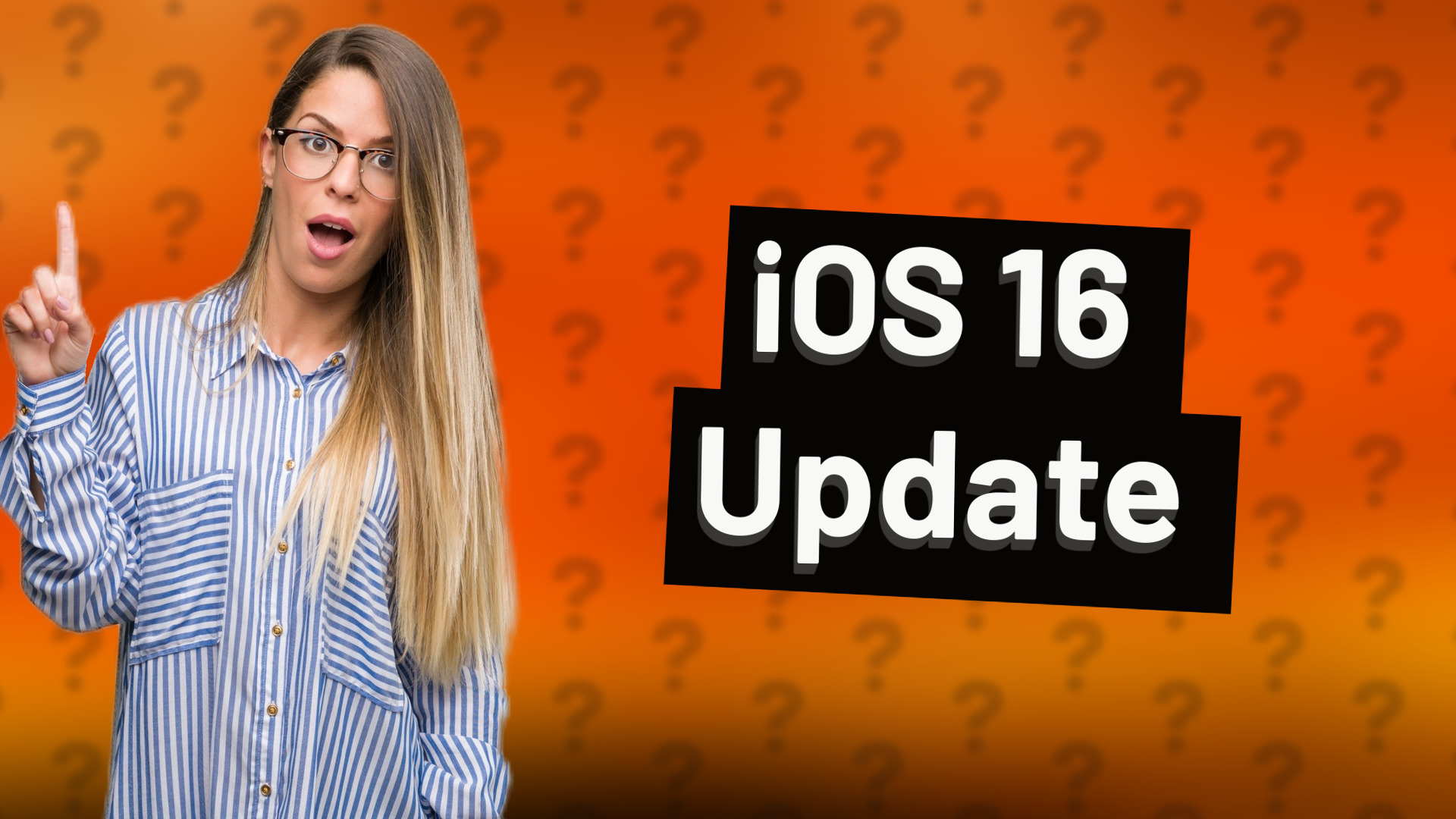 iOS 16 Update