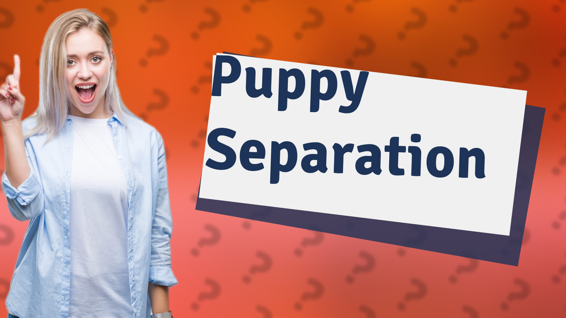 Puppy Separation