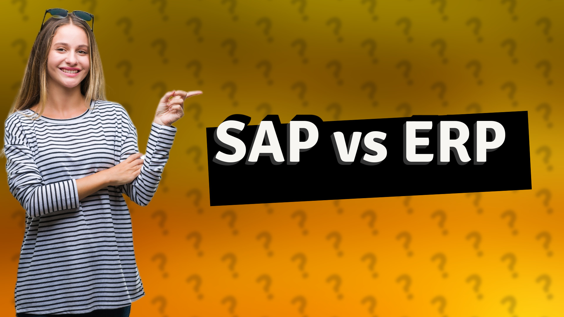 SAP vs ERP