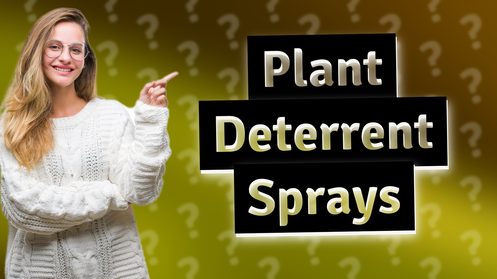 Plant Deterrent Sprays