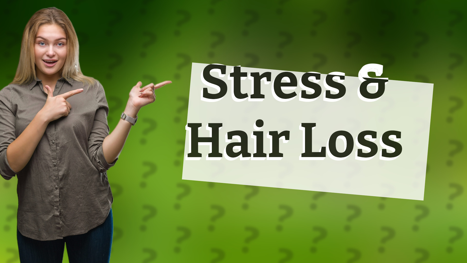Stress & Hair Loss