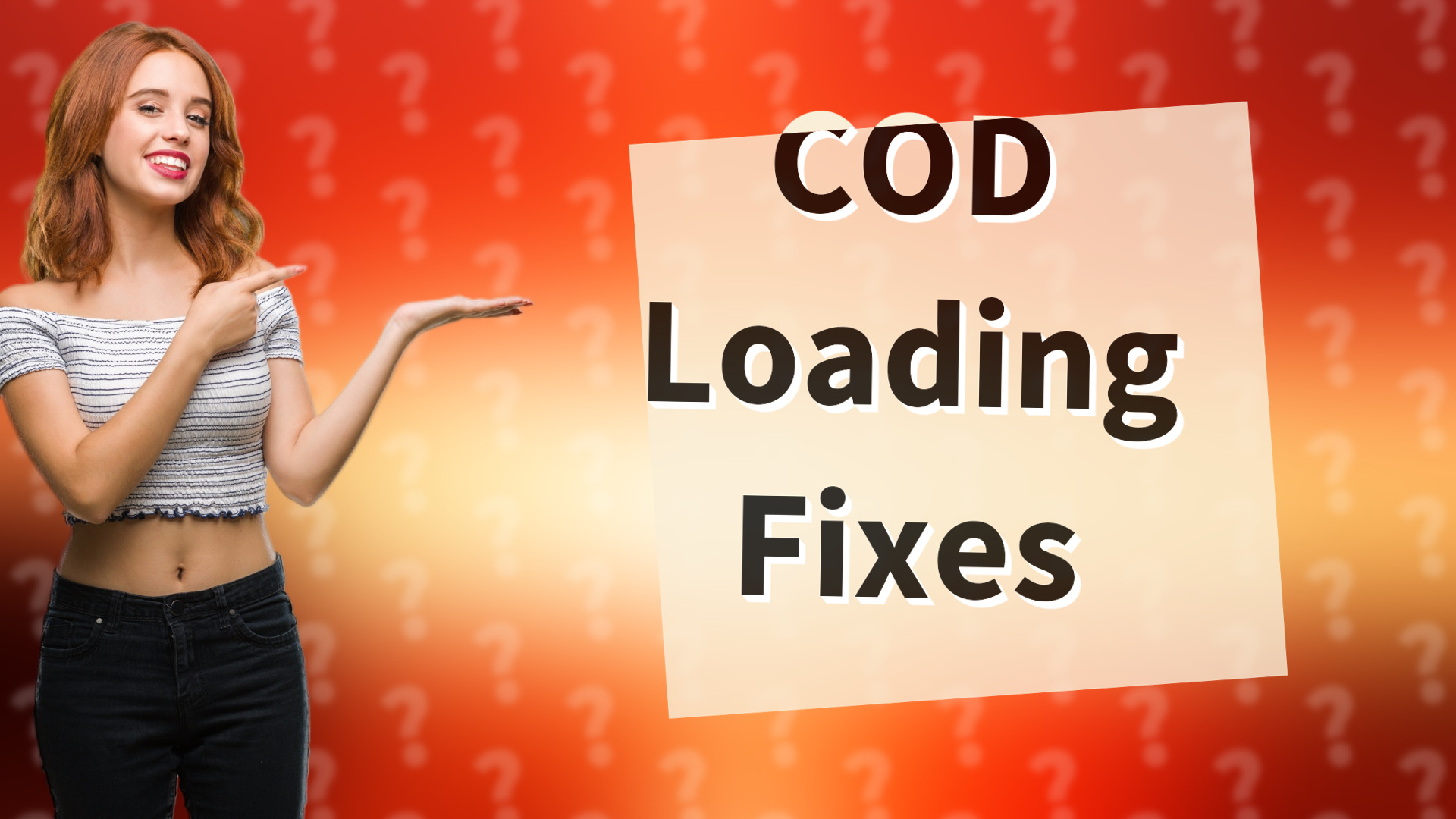 COD Loading Fixes