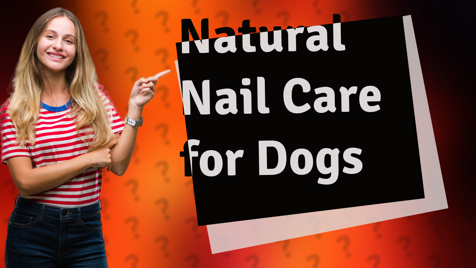 Natural Nail Care for Dogs