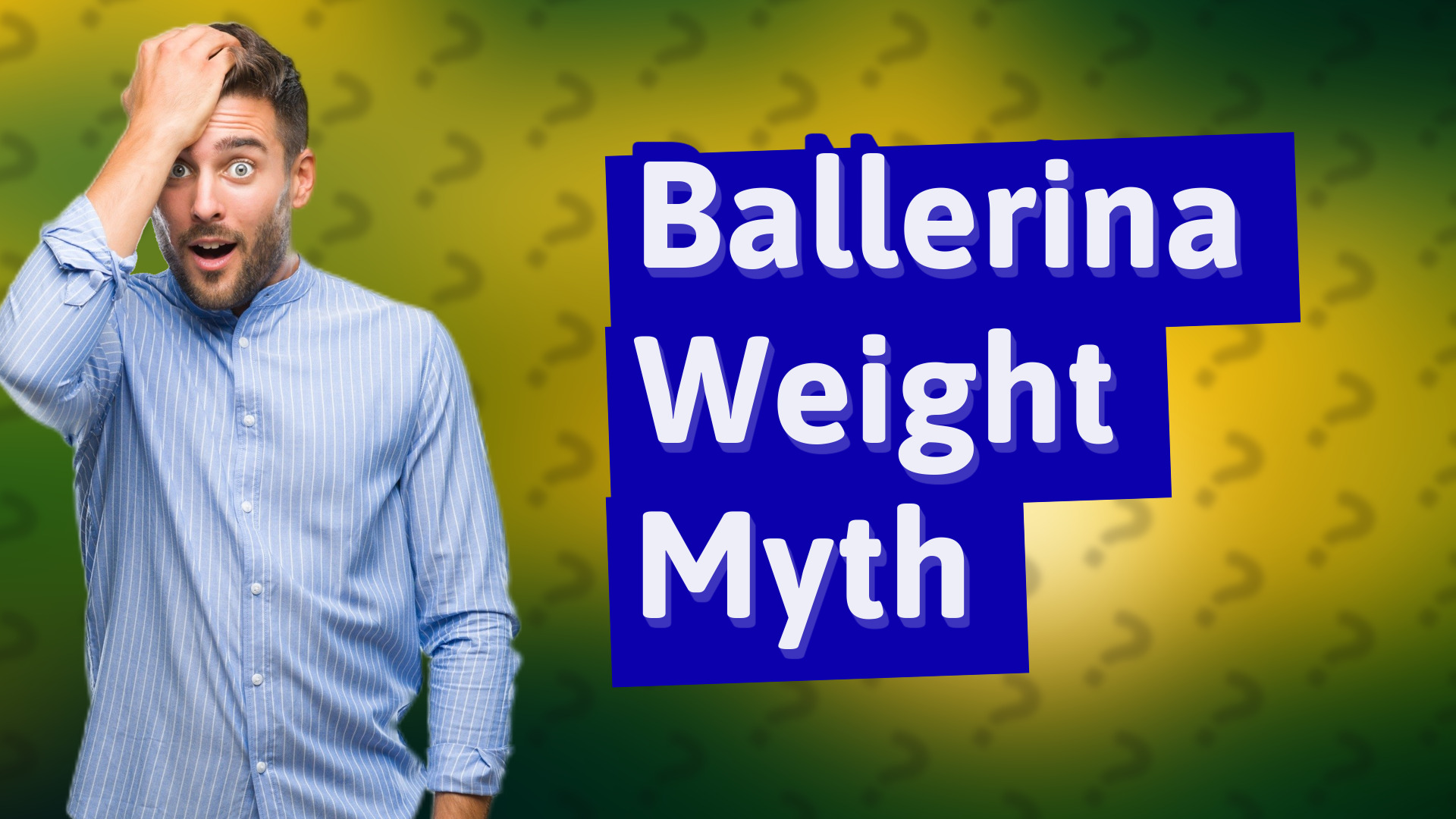 Ballerina Weight Myth